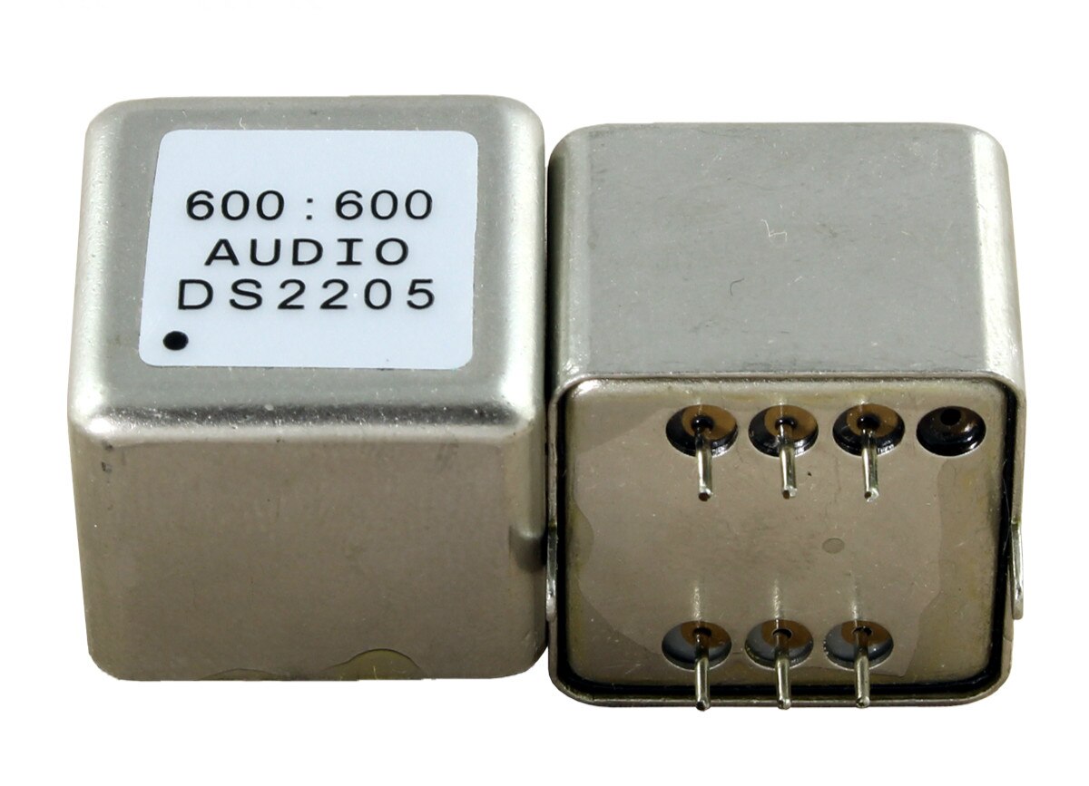 Balanced and Unbalanced Conversion of 600:600 Permalloy Audio Isolation Transformer