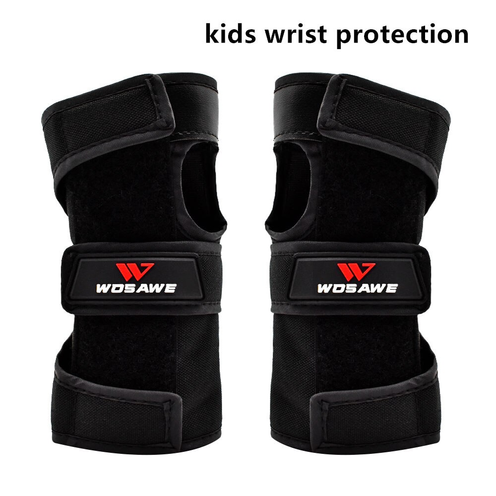 Wosawe barn barn knäskydd armbågsskydd skoter skidcykel moto smutscykel hockey rullskridskoåkning sport skyddsskydd: Ml308- timmar