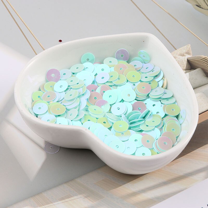 10 G/pak 4Mm-6Mm Platte Ronde Ab Kleur Losse Pailletten Pailetten Naaien Craft Diy Accessoires Voor Kleding lentejuelas Para Coser