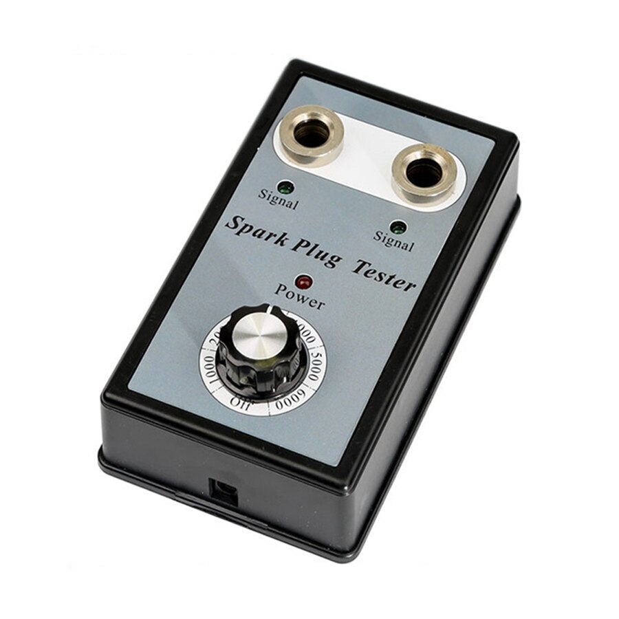 Dual Hole Car Spark Plugs Tester Automotriz With EU Plug Ignition Plug Analyzer Diagnostic Auto Tool Detector