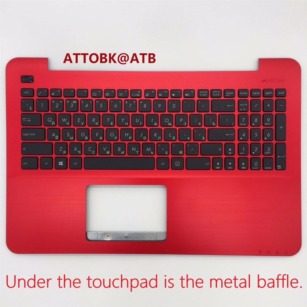 RU standard Laptop keyboard for Asus F555 A555L X555S X555Y A555B A555U A555Q R556L VM510L X555B A555Y X555QG With Shell
