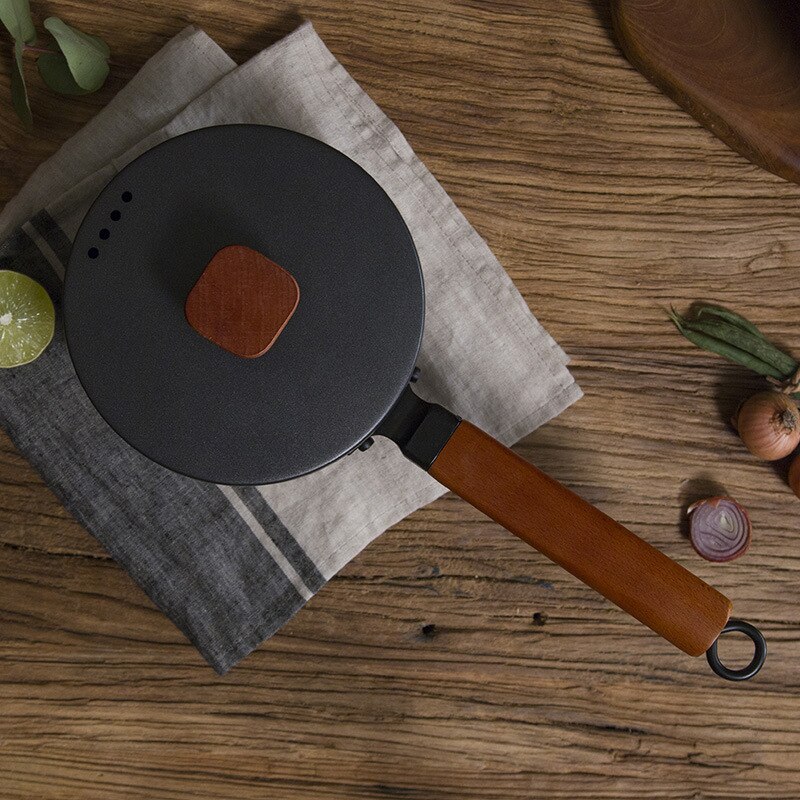 Olla de hierro fundido, utensilios de cocina, accesorios para hornear leche, fideos, Pancake, herramienta de cocina multifunción