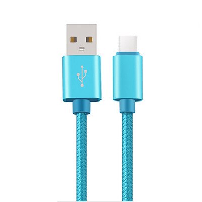 USB-C USB 3.1 Type C Fast Charger for Motorola Moto G6 / G6 Plus , Moto Z , Moto X4 X Data Sync Charging Cable: Blue / 1m