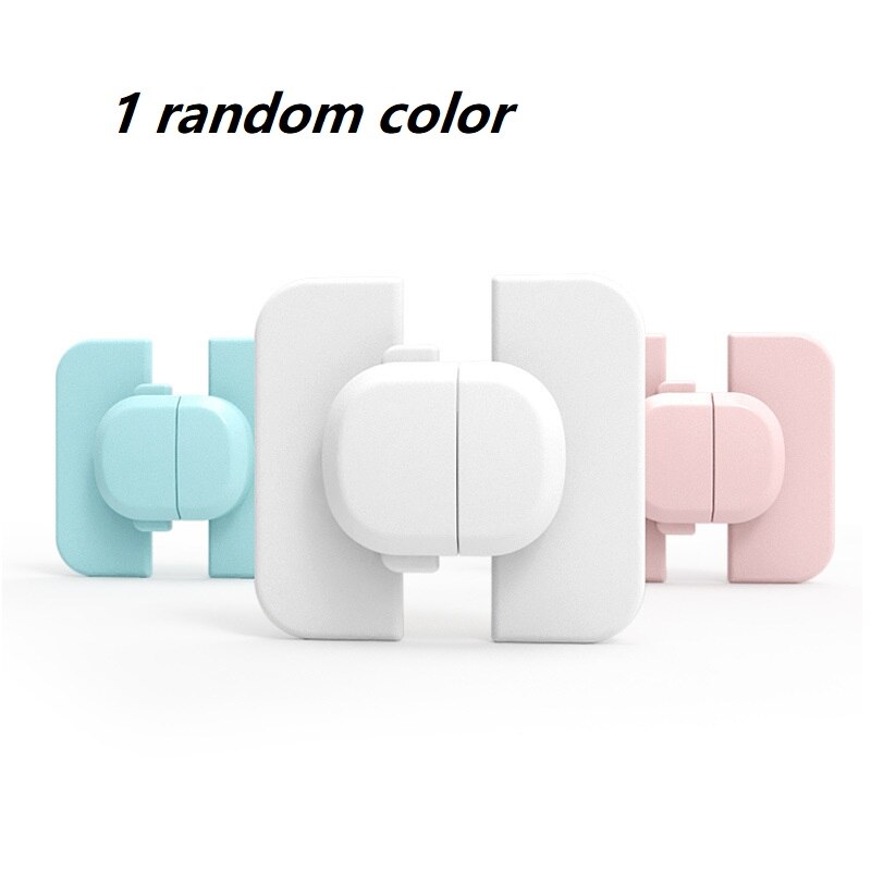 Neue Kühlschrank sperren Multi-Funktion Sicherheit sperren Sicherheit Art Kleinkind Baby freundlicher Schrank Schrank Sicherheit Kleinkind Sicherheit Schlösser: 1 zufällig Farbe