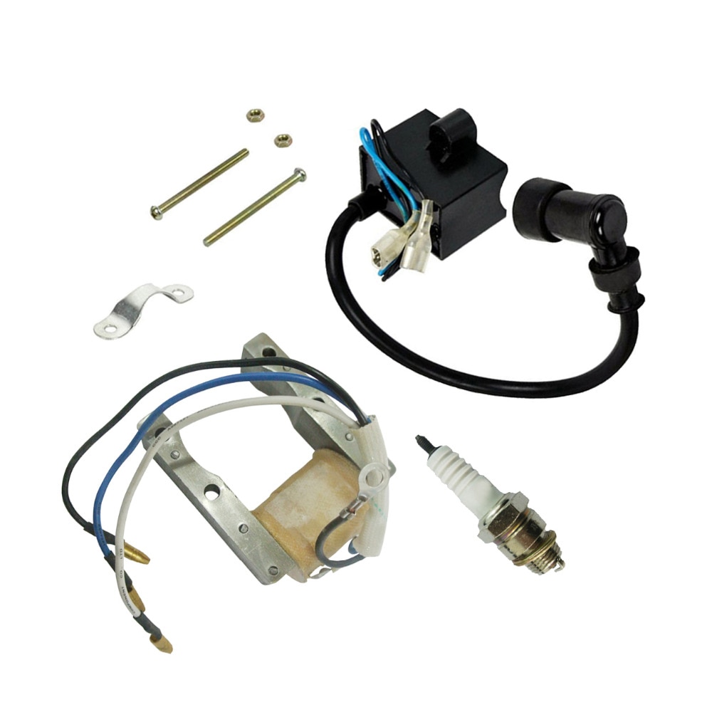 Ignition Coil Magneto Stator Kit For 2 Stroke 49cc 80cc Motorized Bike Bicycle