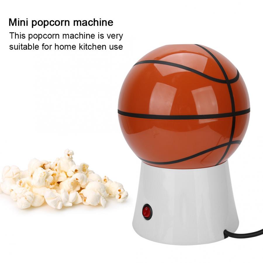 Cute Shape Corn Popper Mini Electric Popcorn Maker Household corn Popper Machine EU Plug 220V-240V Home Appliance