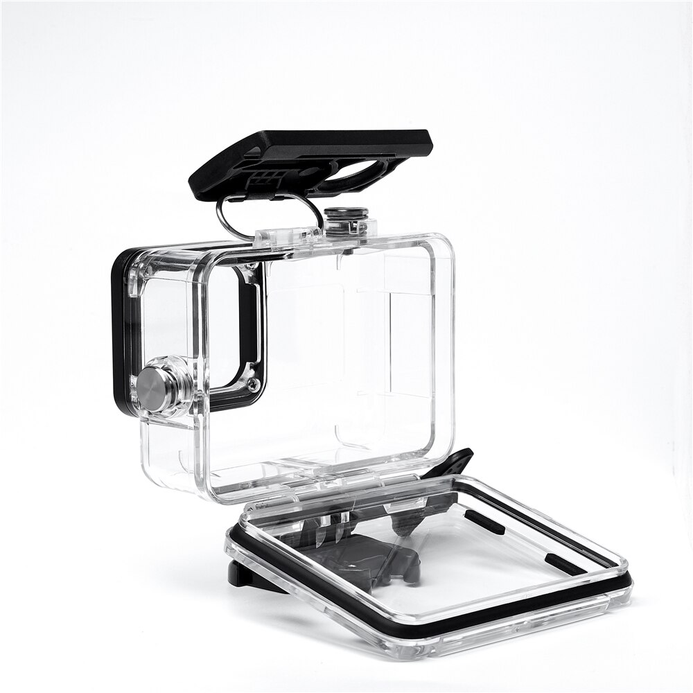 196.9-Foot Waterproof Case Underwater Diving Shell With Bracket Accessory For Go Pro Hero9 Action Camera With Anti-Fog Insert