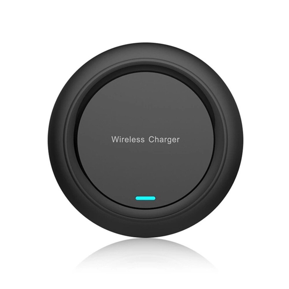 Wireless Charger for iPhone X XR XS Max 8 Plus USB Charging pad for Samsung S8 S9 Note 9 Xiaomi Phone Qi wirless charger: Black