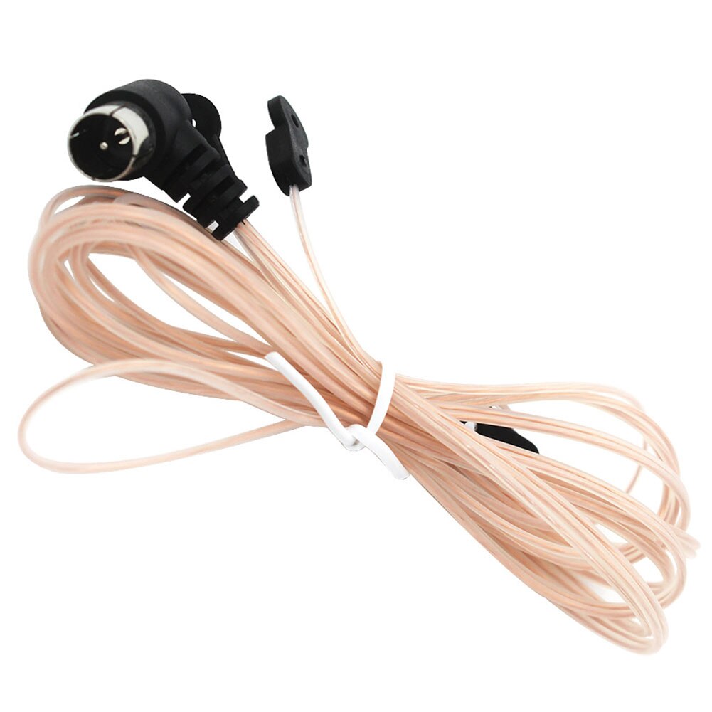 75 ohms dipôle antenne Radio pour récepteur maison FM Transparent mâle accessoires connecteur intérieur utilisation stéréo T forme HD son