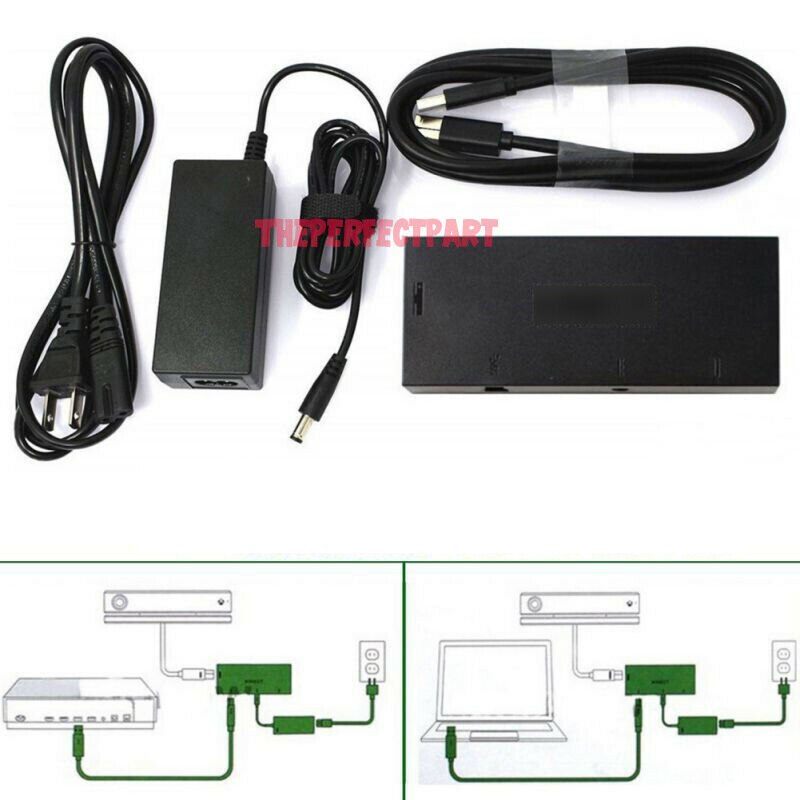 Kinect Adapter Motion Camera For Xbox One S / Xbox One X Windows 8 8.1 10 PC Enjoy The Game Uninterrupted Power Supply