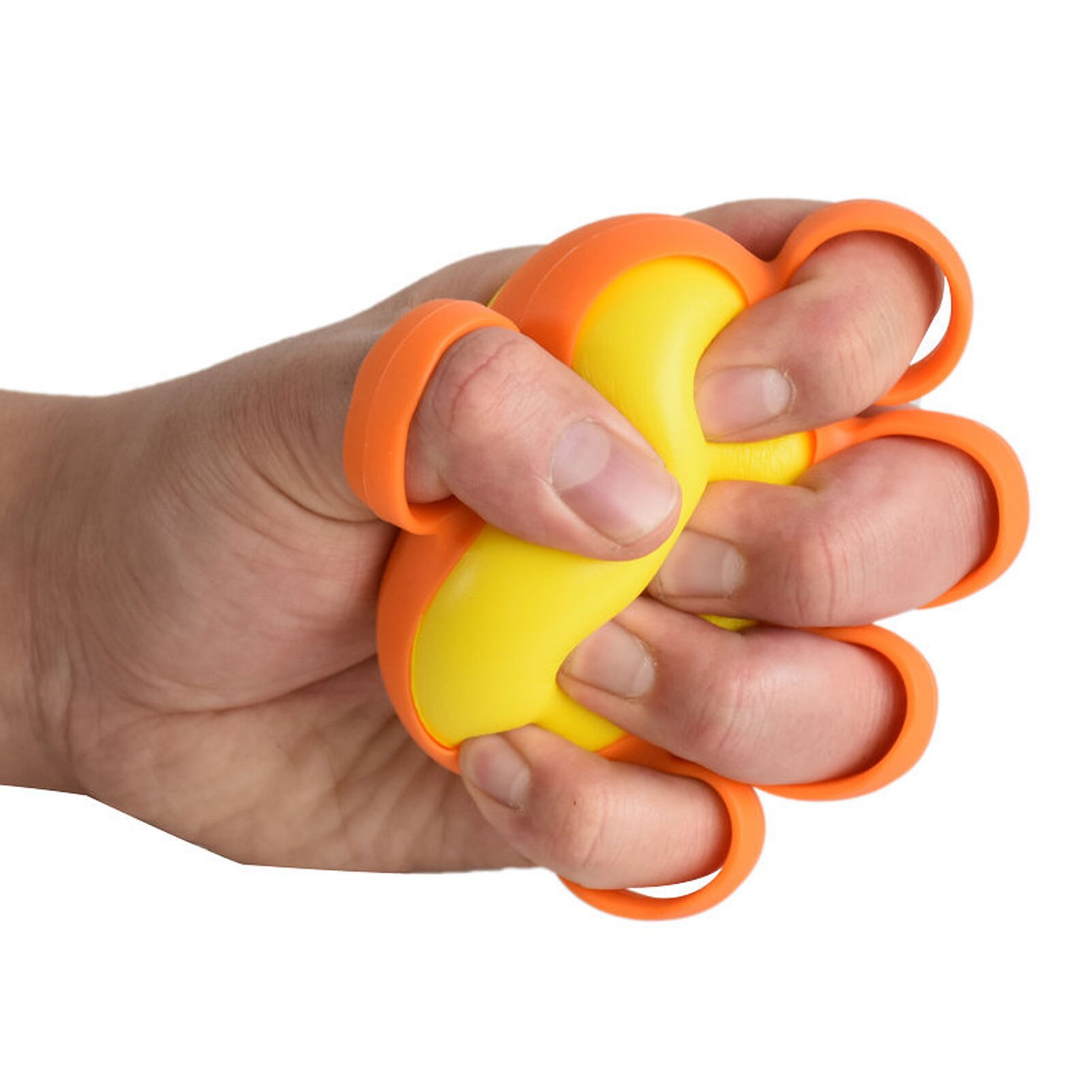 Hand Grip Strengthener Hand Exerciser Ball Carpal Expander Finger Trainer Grip Strength Rehabilitation