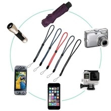 5 pièces réglable porte-clés étui de téléphone à lanière lanière lampe de poche caméra PSP U disque Airpods MP3 MP4 iPod Anti-perte dragonne
