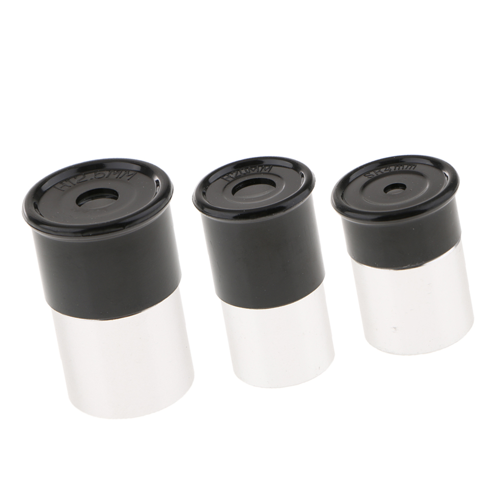 Accesorio telescopio lente ocular para la astronomía SR4mm H12.5mm H20mm 0.965"