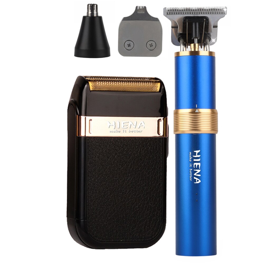 Electric LCD Hair Clipper Trimmer For Men Rechargeable Shaver Beard Barber Hair Cutting Machine Four-Color USB: 2