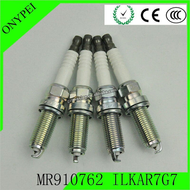 4x Iridium Spark Plug MR910762 ILKAR7G7