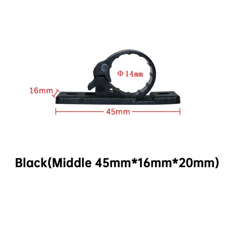 5PCS Sticky Wiring Fixing S Base Hook Wire Cable Gadget Clip Adhesive Wall Snap Type Fixed Cable Line Clip Clamp TXTB1: black M