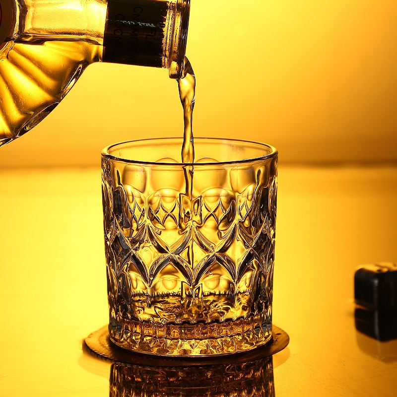Retro Whiskyglazen, Creatieve Bar Glas, Bier/Cocktail Glas