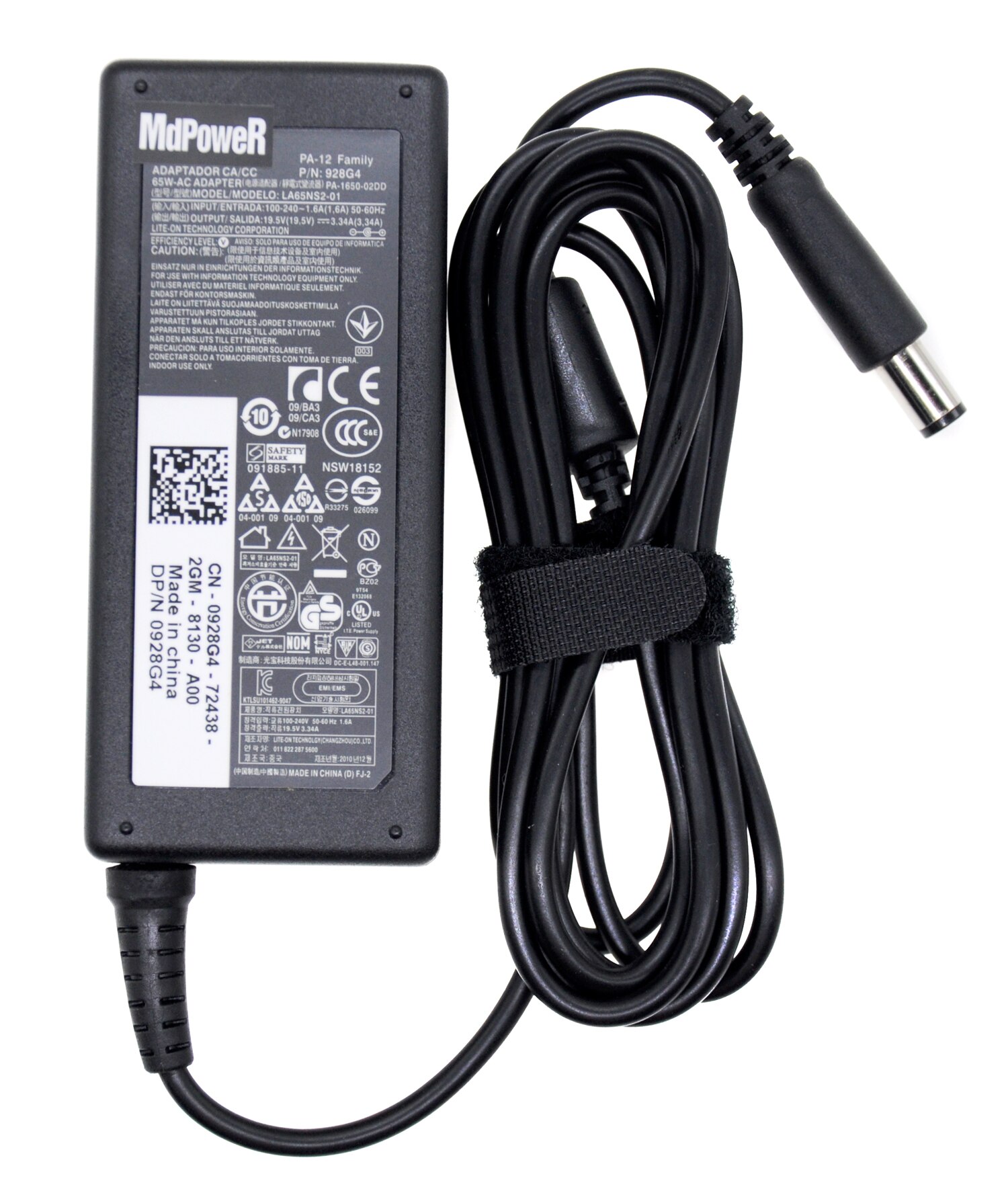 Original 19.5V 3.34A 65W AC Adapter Charger for Dell Latitude 15-3000 3550 3560 HA65NS5-00 LA65NM130 LA65NS1-00 LA65NS2-01