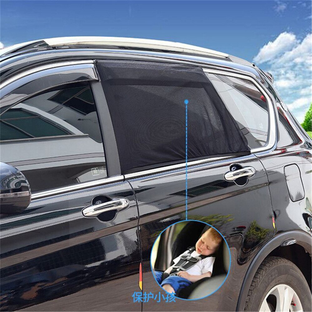 Bil solskærm mesh uv-beskyttelse bilgardin bilvindue solskærm sidevindue dækning solskærm sommerbeskyttelsesvindue