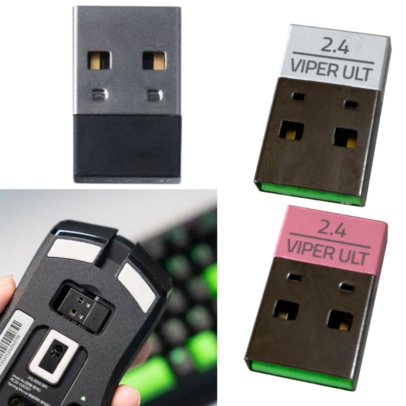 USB Receiver Wireless Dongle Receiver USB Adapter for Razer Viper Ultimate Wireless Gaming Mouse