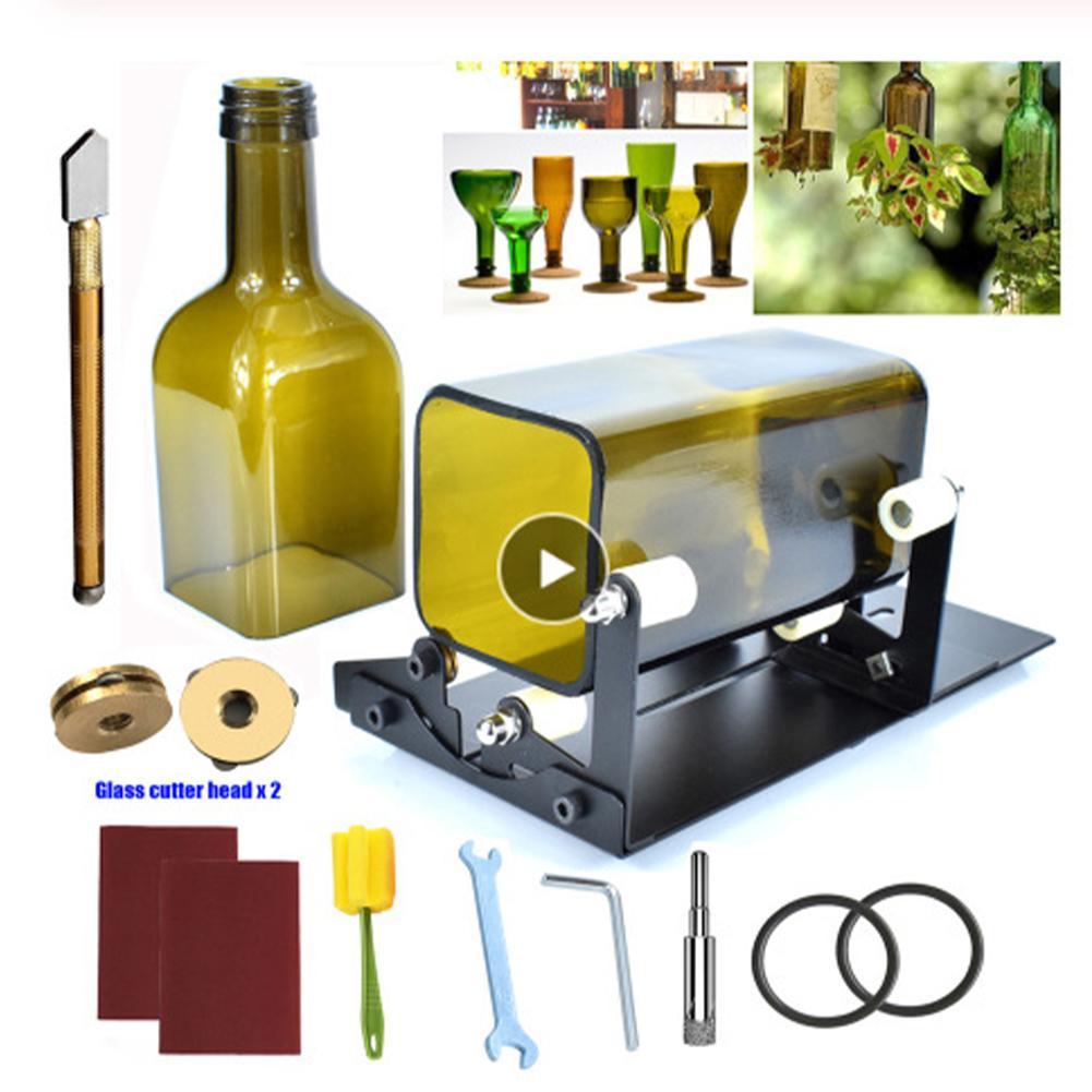 Glass Bottle Cutter Bottle Cutting Tool For Beer Bottles Cutting Glass DIY Glass Cutting Machine Wine Beer Bottle