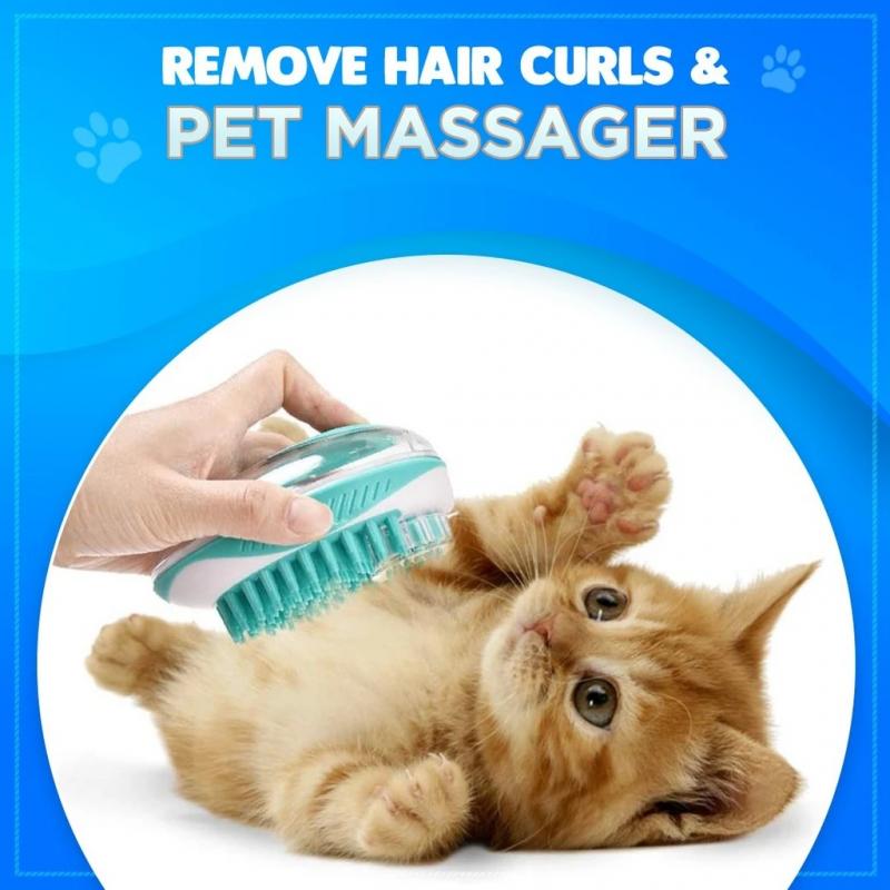 Huisdier Bad Borstel Massage Kat Hond Shampoo Schuimende Kam Care Verwijder Dead Haar Vlooien Huisdier Kam Douche Grooming