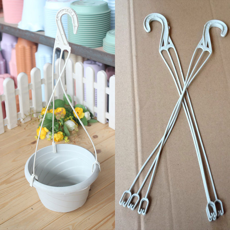 42cm Plant Hanger Durable Flowerpot Holder Hanging Flower Basket Hook Hanger Flower Pot Holder Garden Planter Hooks