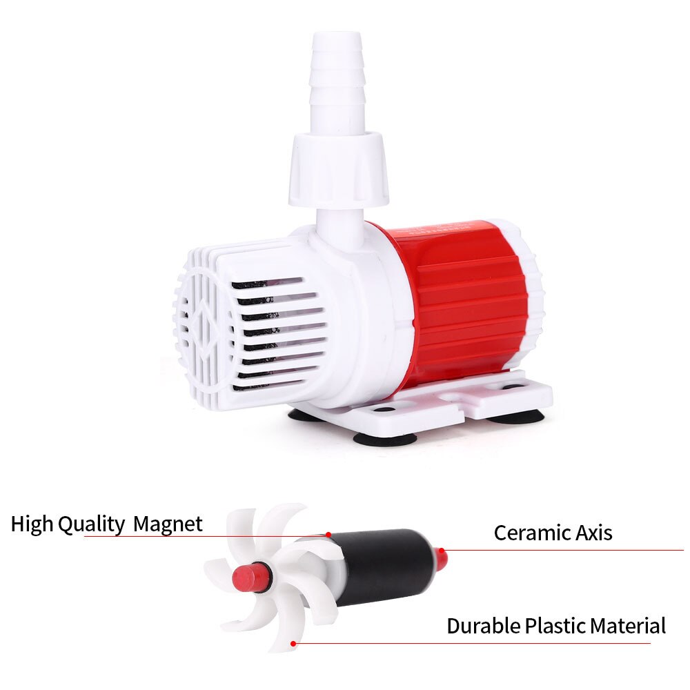 Aquarium fish tank DC submersible pump DC12V/24V fish tank filter circulation pump high-lift ultra-quiet micro-pump