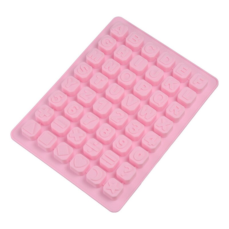 DIY Soap English Letter Symbol Silicone Mold Cake Decoration Plaster Chocolate Ice Cube Mould Homemade Baking Tool