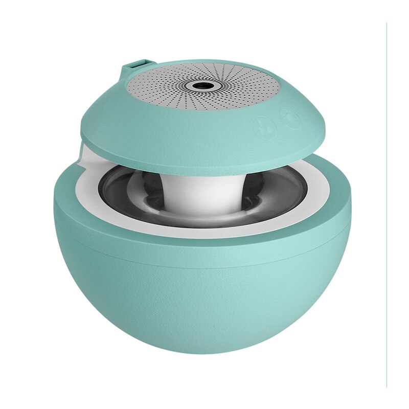 LED Humidifier Air Diffuser Purifier Backlight 6 in 1 USB ELF Night Light Shimmer Projection Humidifier Home Aroma: Green