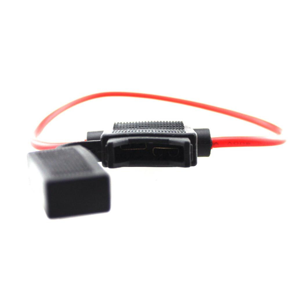 5 Piece 14 Gauge ATC Style Fuse Holder In-Line AWG Wire Copper 32 Volt Power