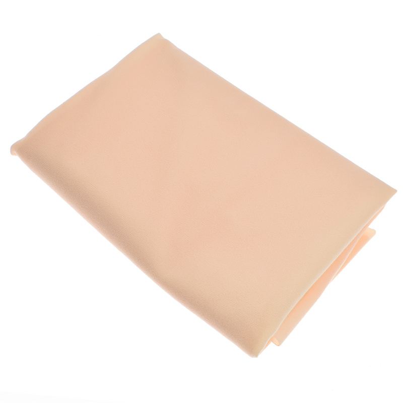 Tela de piel de muñeca de 50cm x 150cm, tejido de felpa de Color sólido para manualidades, suministros de costura de retazos, accesorios