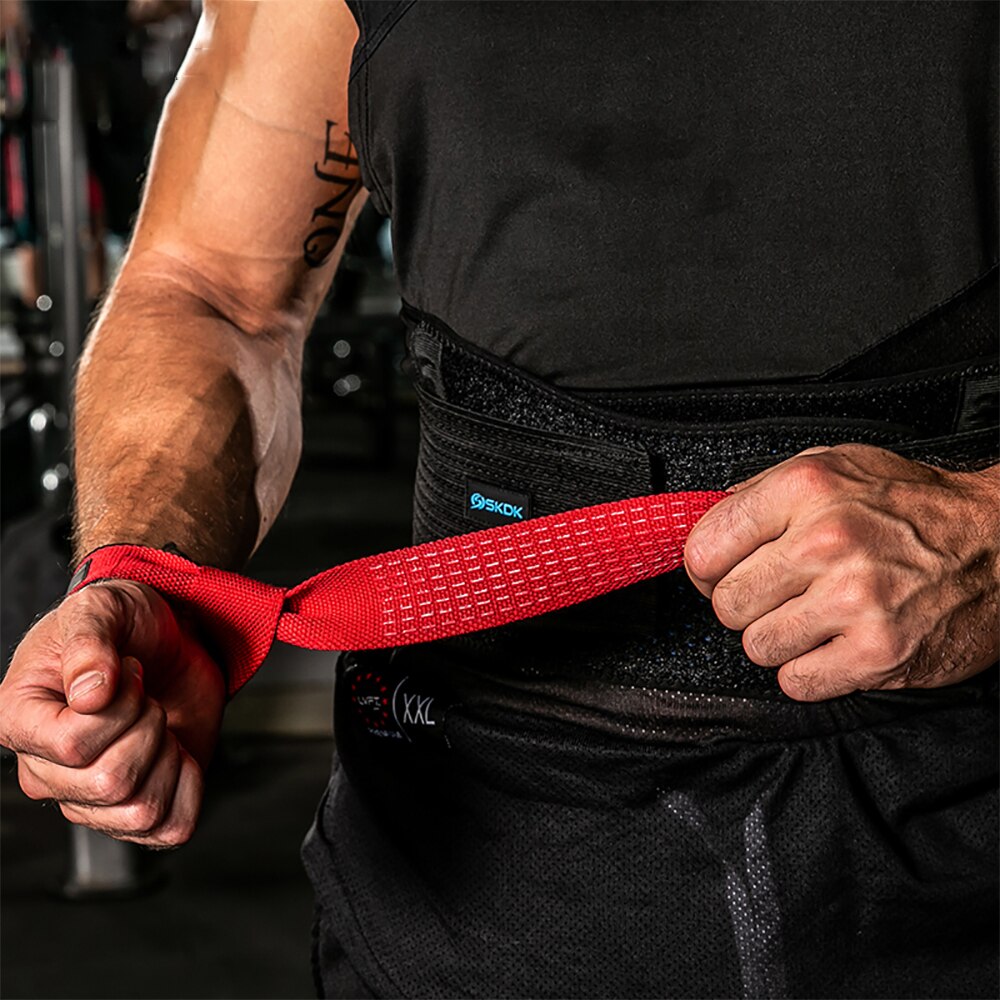 Sangles de sécurité antidérapantes pour le Sport, Support de poignet, poignées de Crossfit, Fitness, musculation, haltérophilie