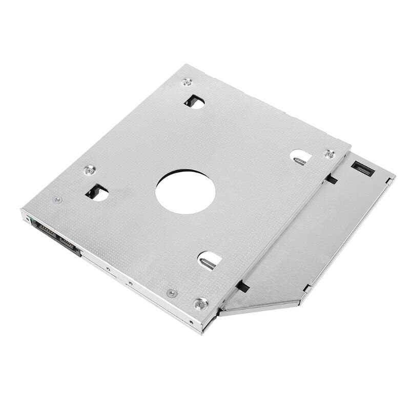 2nd HDD Caddy 9.5mm SATA to SATA Hard Drive Adapter For Laptop Universal CD/DVD