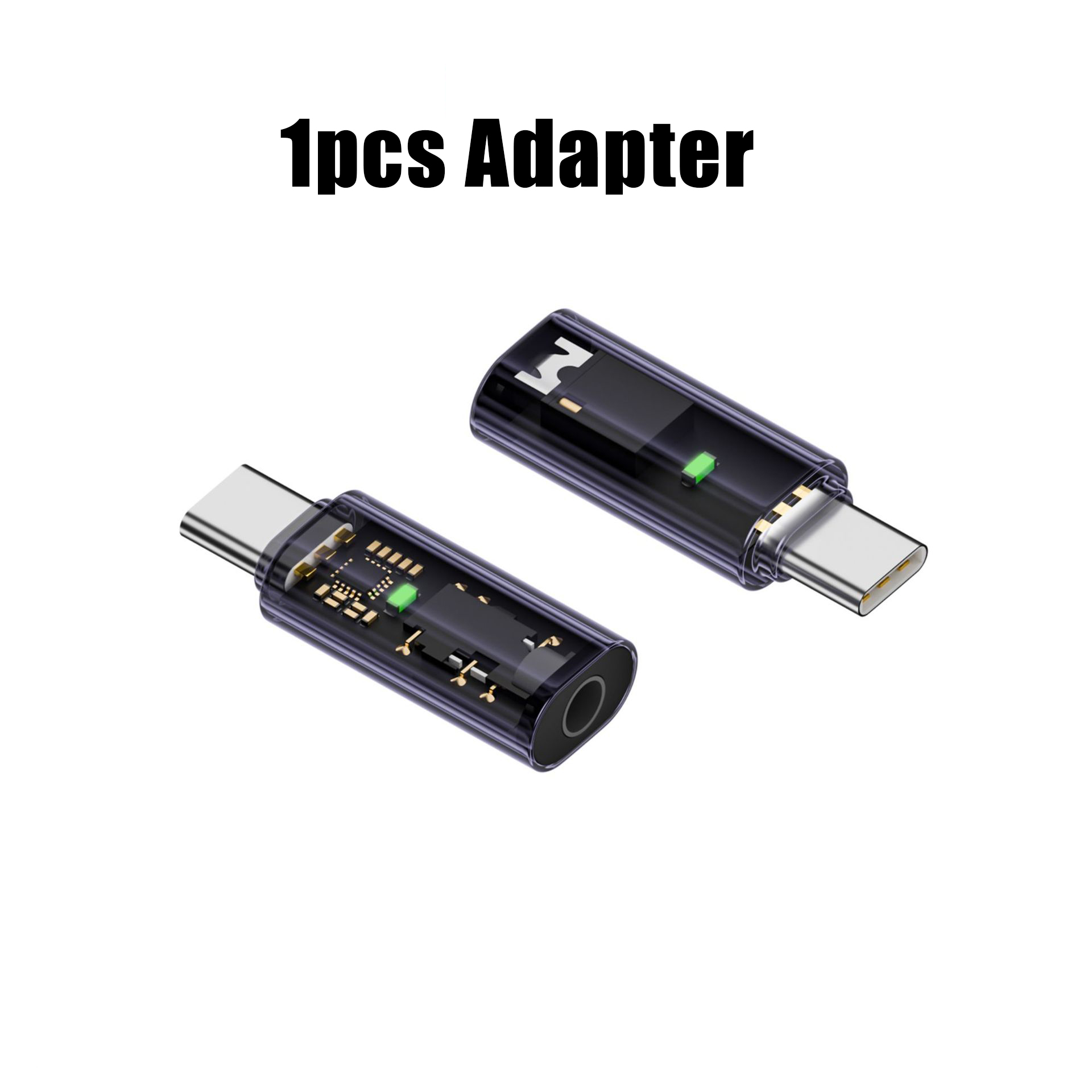 adapter słuchawkowy USB C na 3,5 mm Ładowarka 100 W Ładowarka USB C na PD Ładowarka Aux audio Jacek z DAC o wysokiej rozdzielczości i szybkim ładowaniem: Różowy