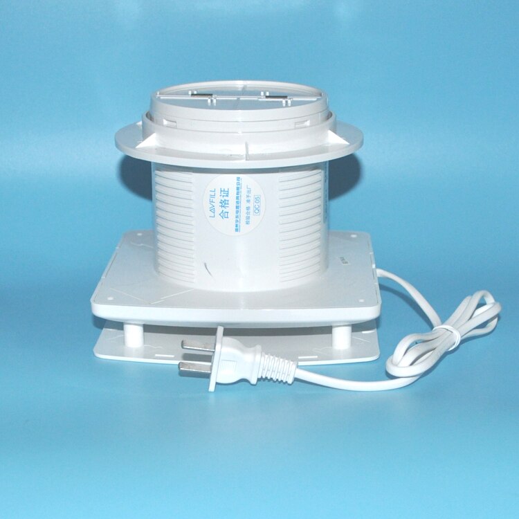 6'' 150mm Home Ventilation Fan Bathroom Garage Exhaust Fan Wall Mount, Strong Exhaust (Ultra Silent)