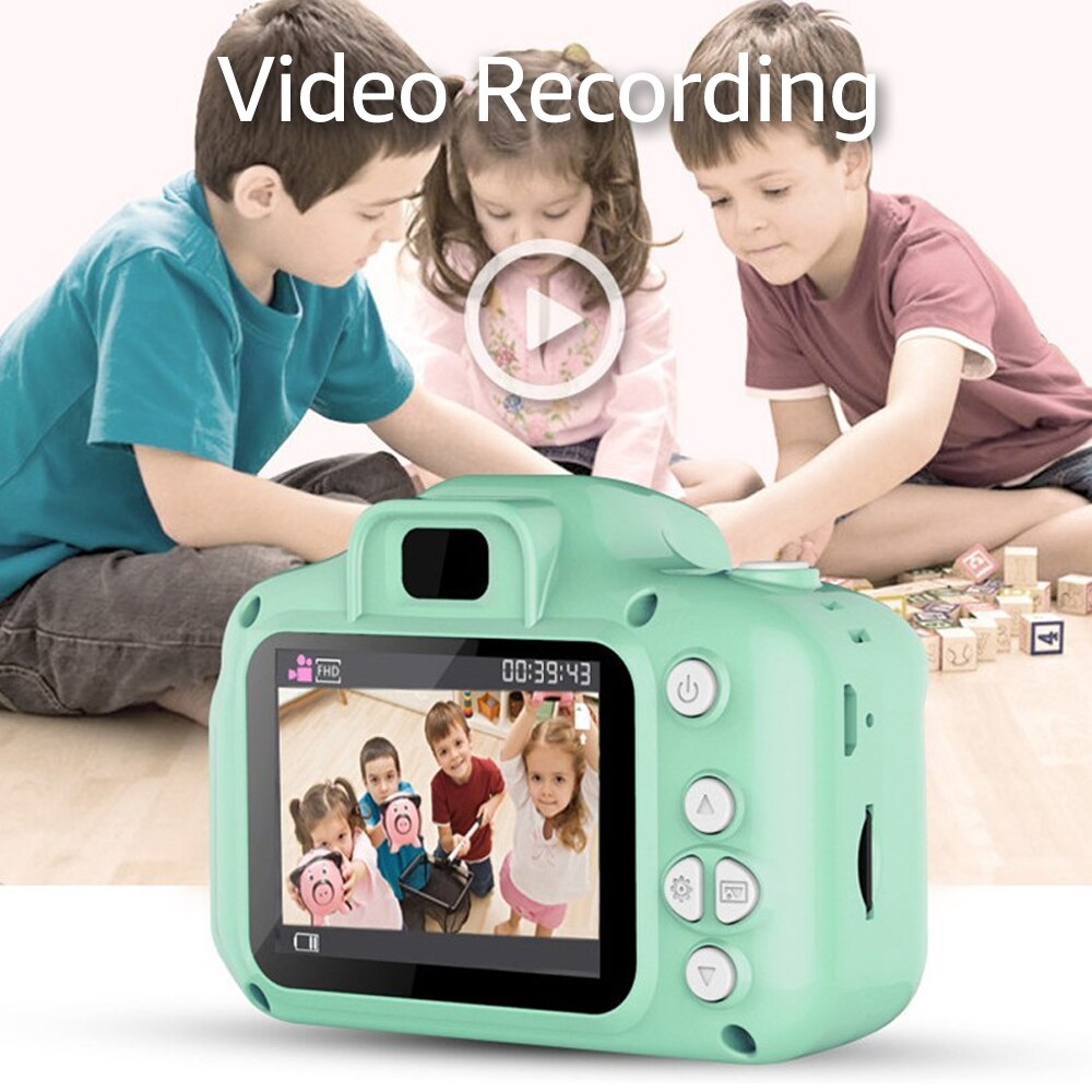 13MP Kids Digital Camera 1080P Children Video Camcorder Toy 2.0 Inches Screen Digital Camera for Girls and Boys Birthday