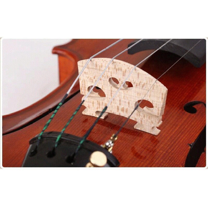 4pcs Violin Bridges Fiddle Maple Wood For 4/4-3/4 Size Instrument Accessories Violin Strings Bridge Part Tools