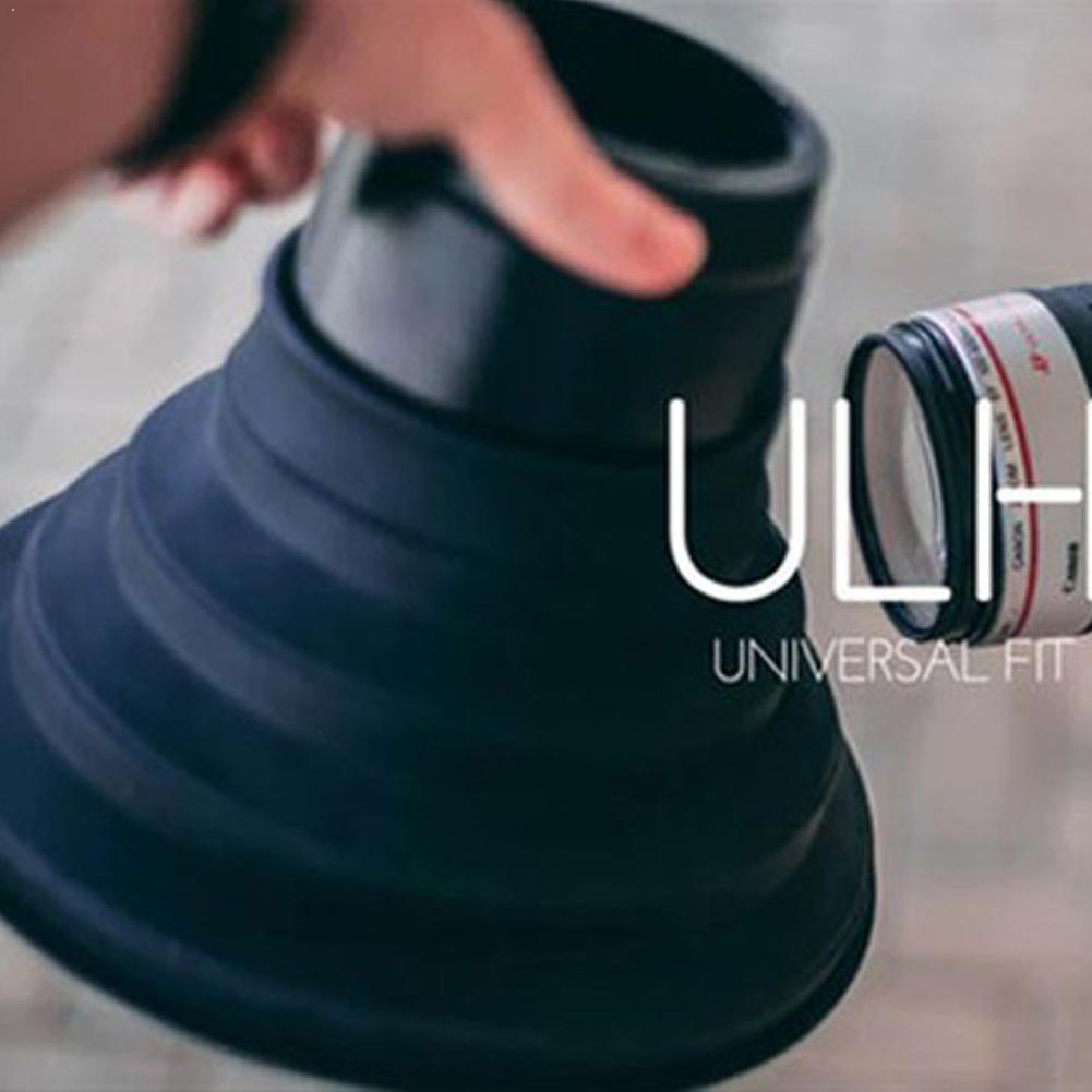 Ultimate Lens Hood Reflection-free Collapsible Silicone For Camera Cover Lens Images Lens Mobile Hood Anti-glass Videos Pho K1F4