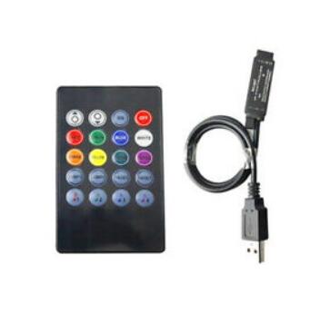 Bluetooth 4.0 USB Controller DC 5V RF IR music Remote control Dimmer Mini LED Controller For SMD 3528 5050 2835 RGB Led Strips: 20key music remote