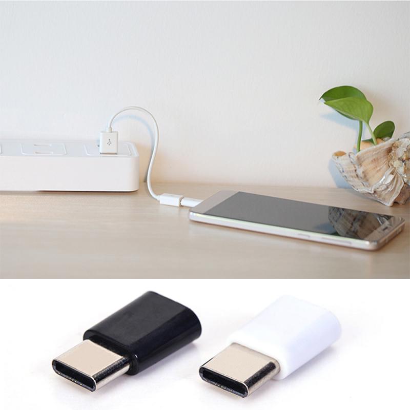 Usb Android Adapter Converter Mini Micro Adapter Usb Female Naar Usb Type C Micro Conversie Hoofd Adapter Telefoon Accessoires
