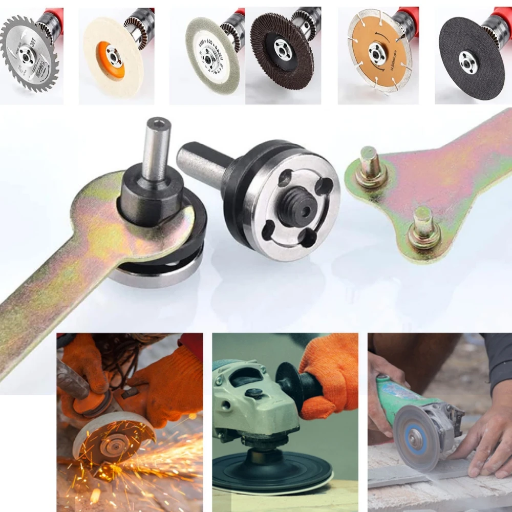 10mm Bohrmaschine Umwandlung Winkelschleifer Pleuel für Trennscheibe Polierscheibe Metall Griff Halfter Adapter