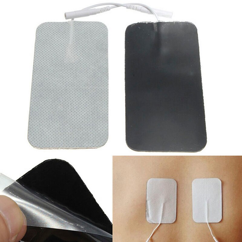 2/10Pcs Massage Elektroden Voor Ems Tens Machine Massager 5 Stijlen Lange Levensduur Head Elektrode Lood draden Kabel Therapie Machine