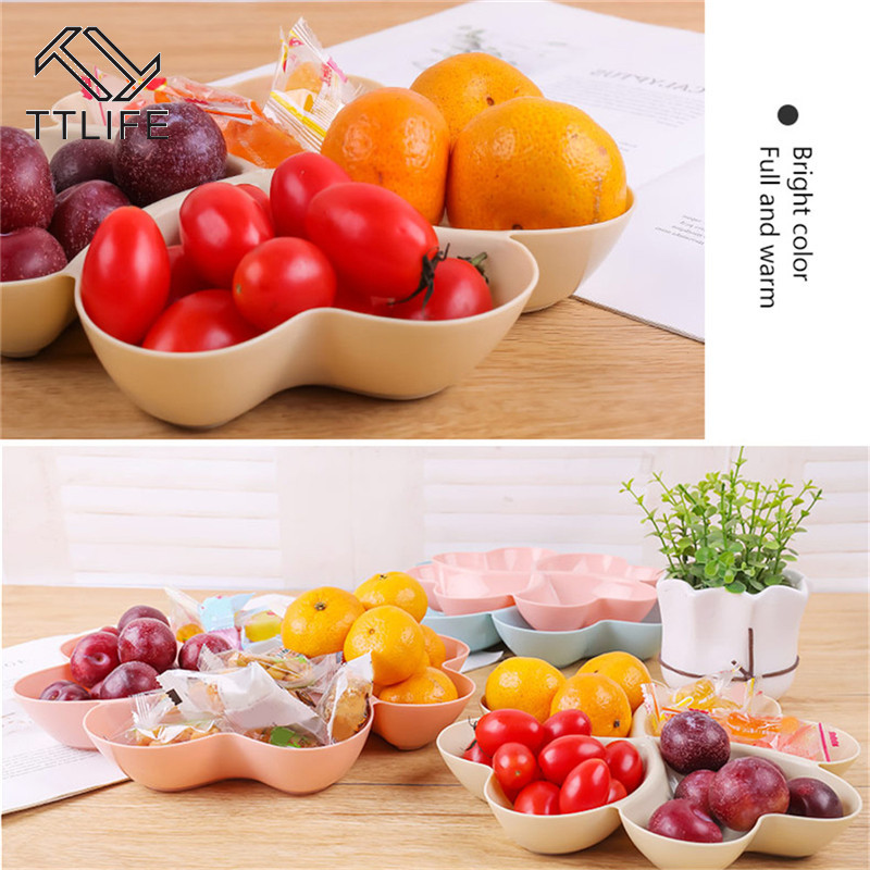Hartvormige fruitschaal, serveerschaal, borden, opbergdoos, bakje voor snacks, noten, desserts, plastic kerstbord