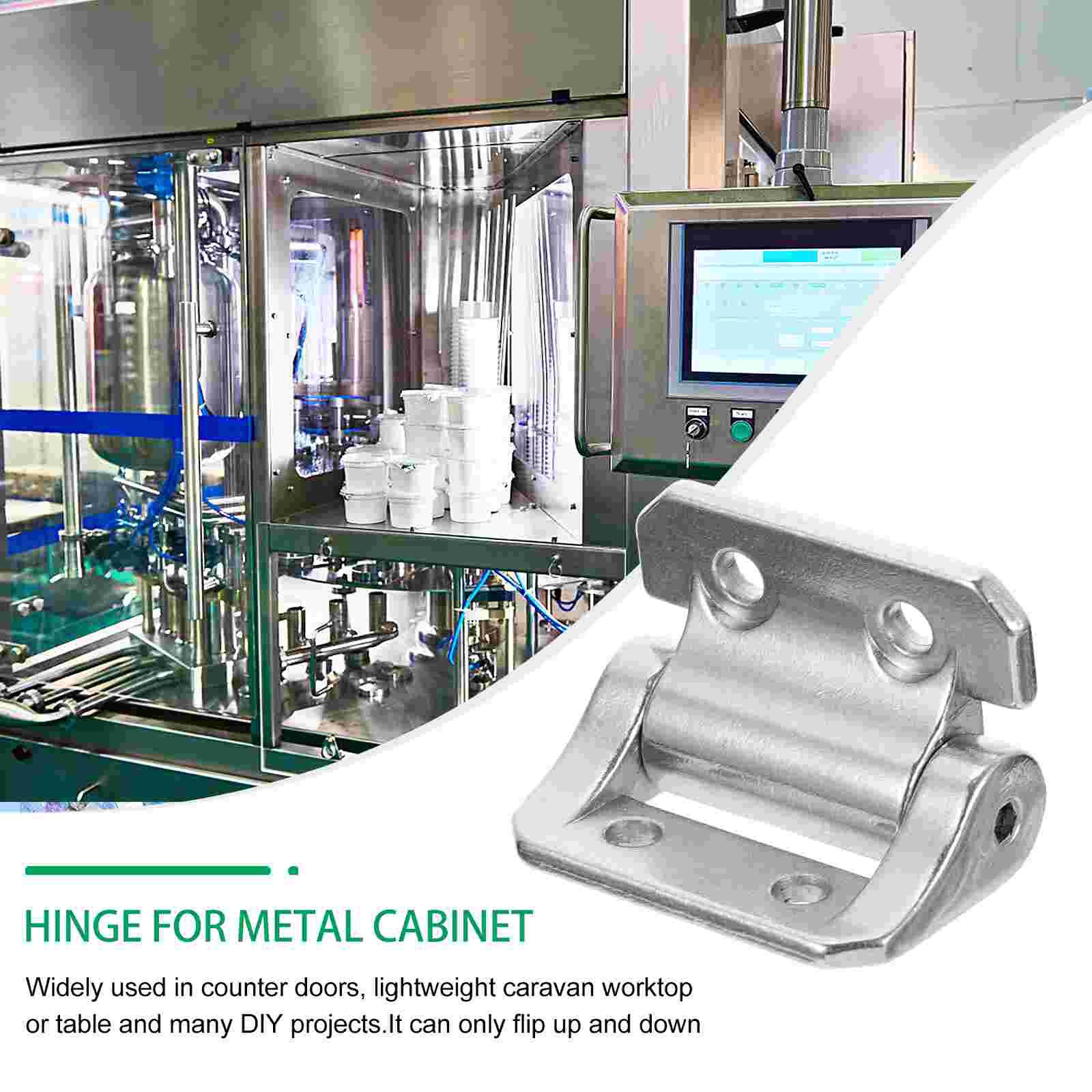 1 Pc Durable Cabinet Hinge Practical Metal Door Hinge Furniture Accessories