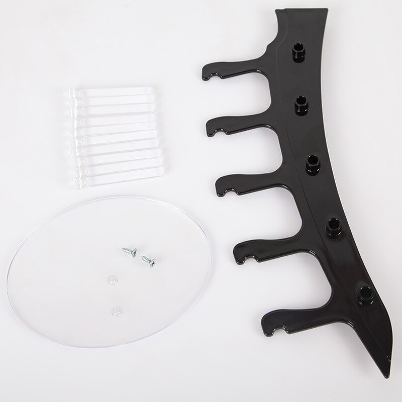 5 par akryl solglasögon rack ställning glasögon hållare/glasögon hållare stativ för hem eller glasögon butik display