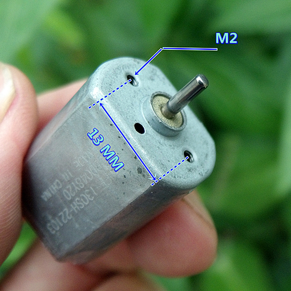 Mabuchi Dc 3V 4.5V 6V 15500Rpm Micro FF-130SH-22103 Elektrische Motor Precisie Edele Metalen Borstel Metal Back cover Voor Speelgoed Hobby