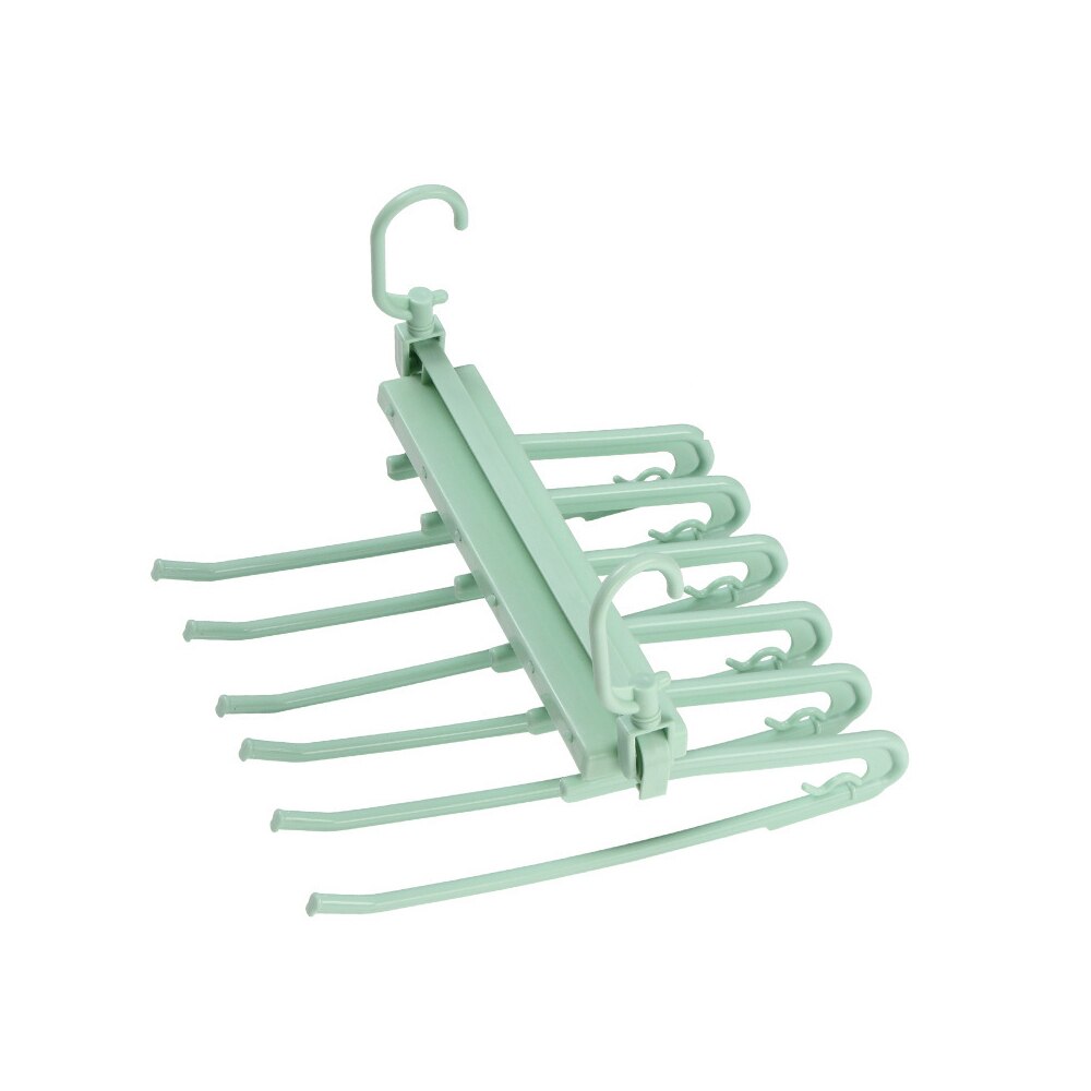 Multi-Layer Multi-Function Retracble Racks Trousers Hanger Clothing Storage Organization Non-Slip Trouser Pants Hanger: 03