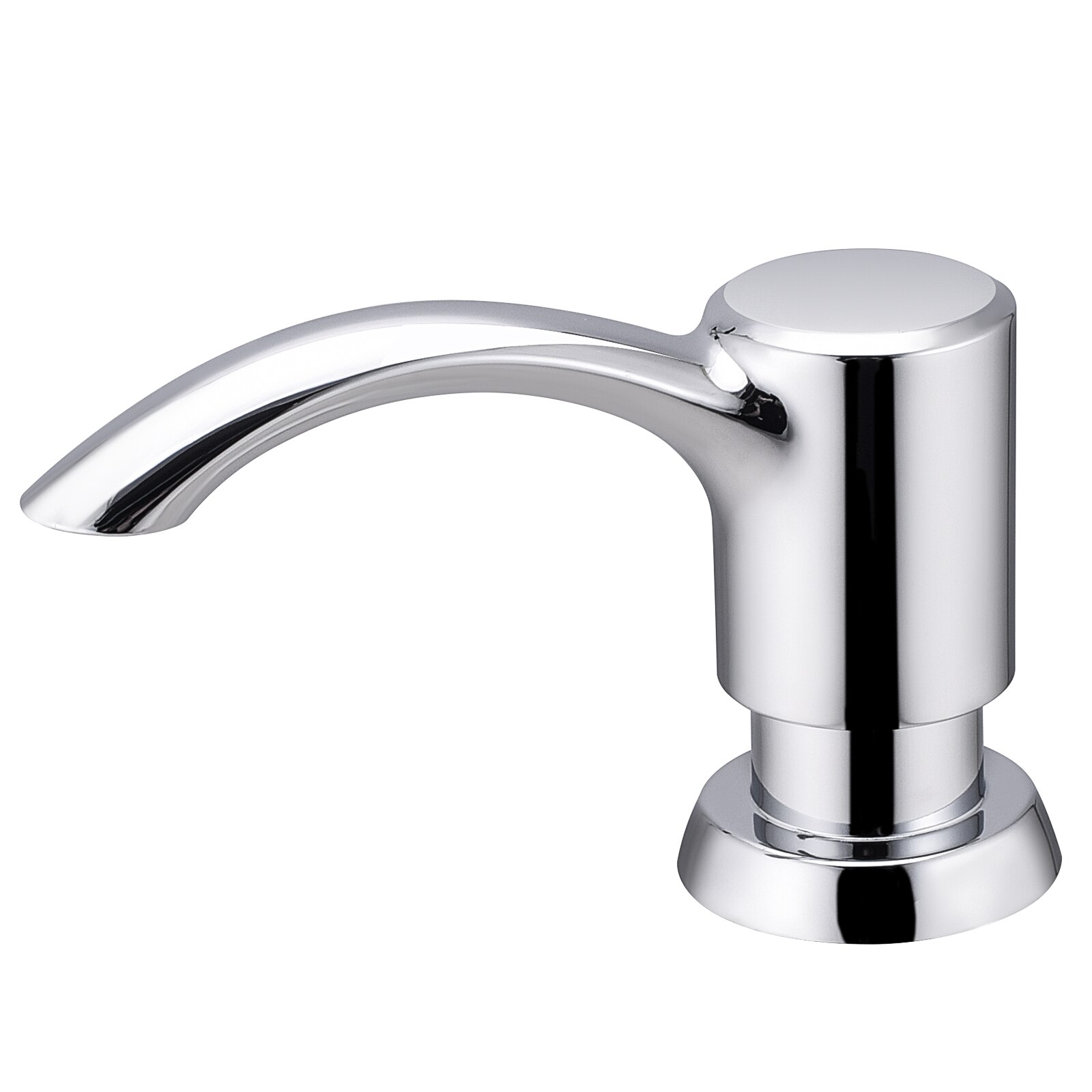 Dispensador de jabón de níquel Samodra, fregadero de cocina negro, contador, dispensador de jabón líquido, botella, accesorios de cocina, bombas integradas de 360ml: Morado