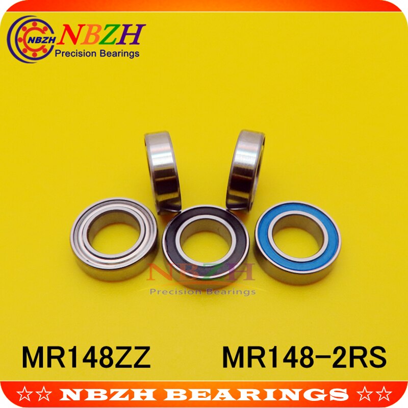NBZH – roulements à billes MR148ZZ MR148-2RS SMR148-2RS 8x14x4mm, 10 pièces/lot, MR148 RS L-1480